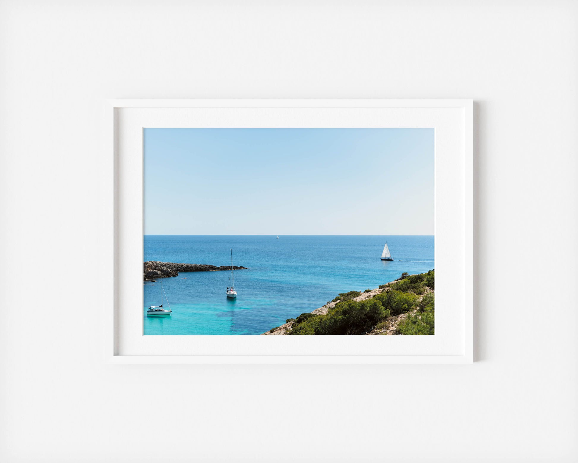 CALA CODOLAR Landscape White Frame