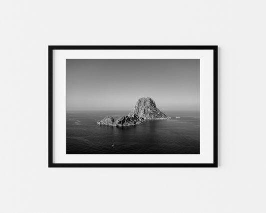 ES VEDRA B&W IBIZA ES VEDRA Landscape Black Framed