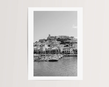 EIVISSA B&W P . IBIZA TOWNS