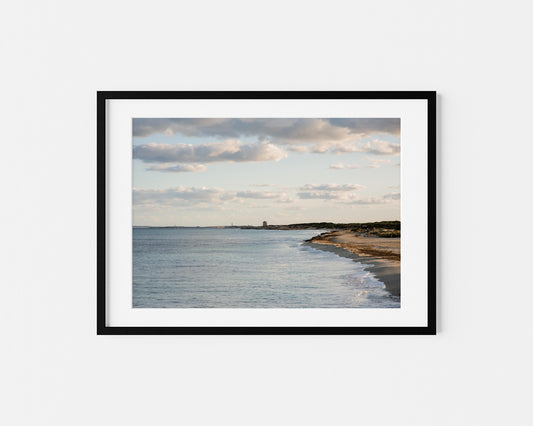 ES CAVALLET IBIZA HORIZONS Landscape Black Framed