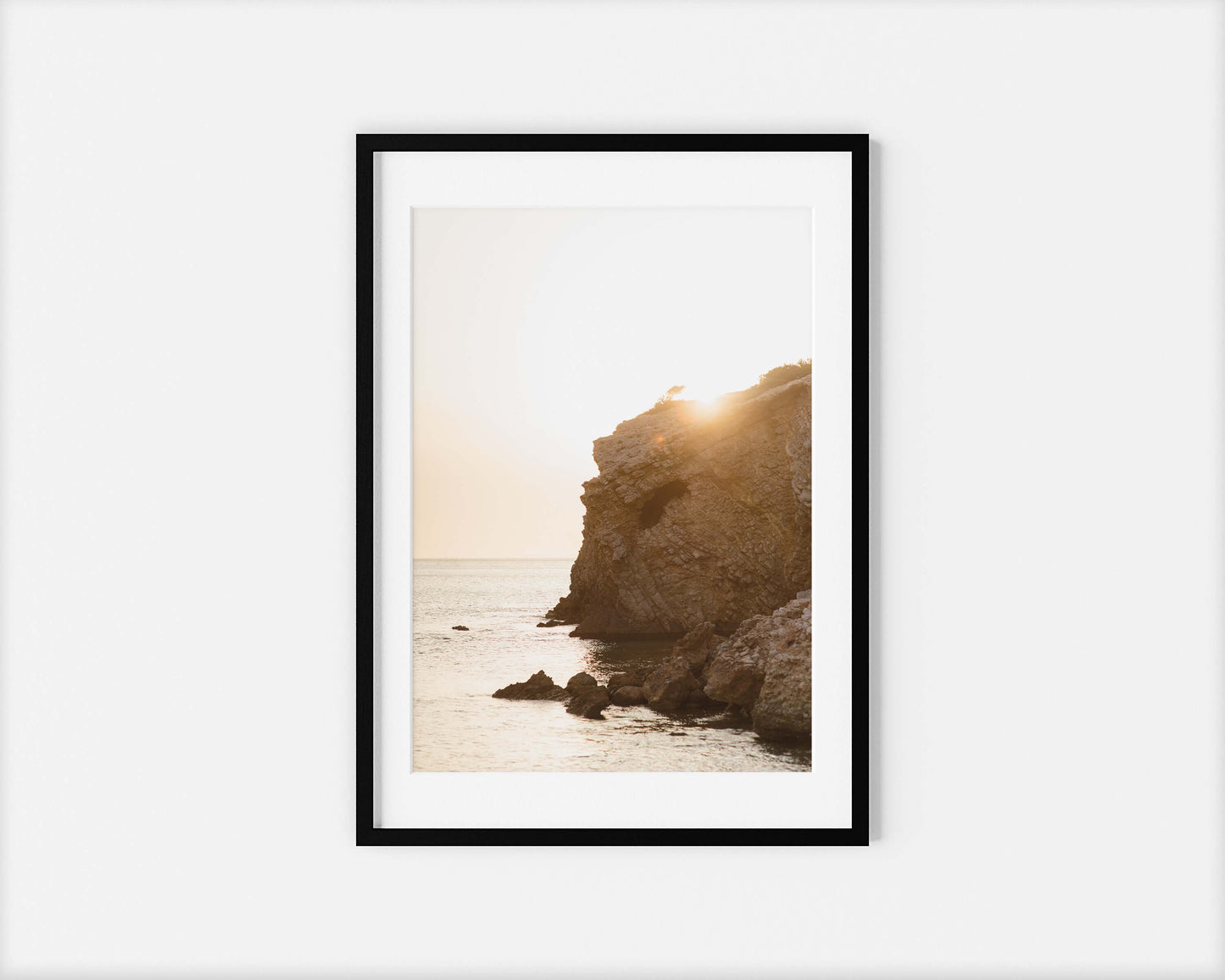 ES CODOLAR SUNSET Portrait Black Framed