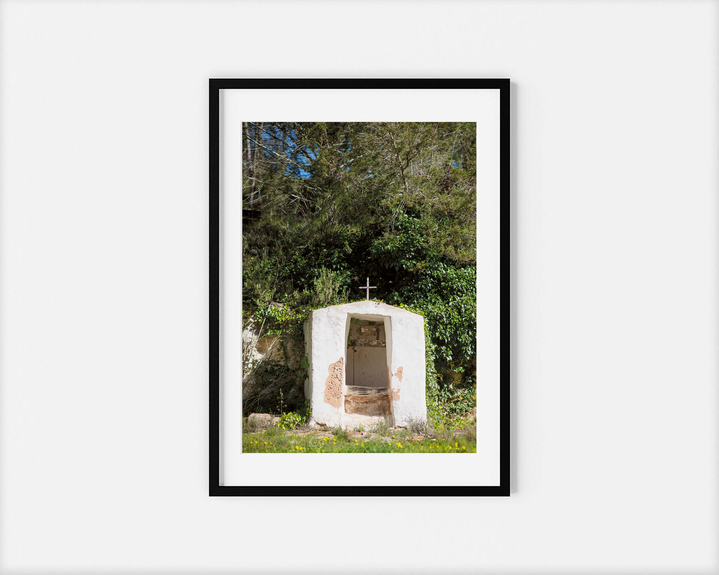 THE WELL . IBIZA CAMPO Portrait Black Framed