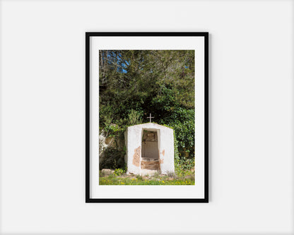 THE WELL . IBIZA CAMPO Portrait Black Framed